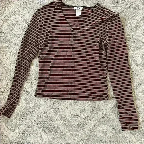 90s Stretchy Club Top - Picture 1 of 3